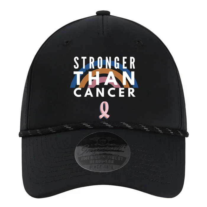 Stronger Than Cancer Breast Cancer Awareness Survivor Cute Gift Performance The Dyno Cap