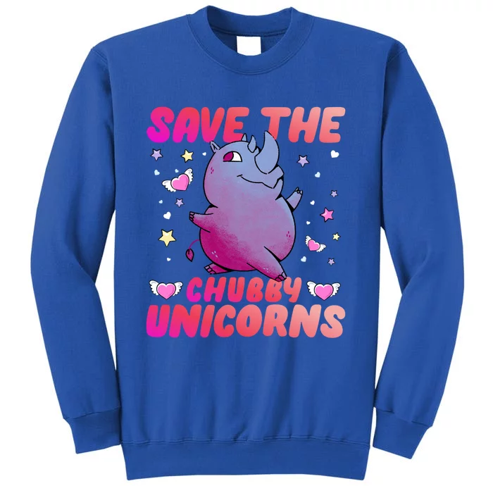 Save The Chubby Unicorn Gift Sweatshirt