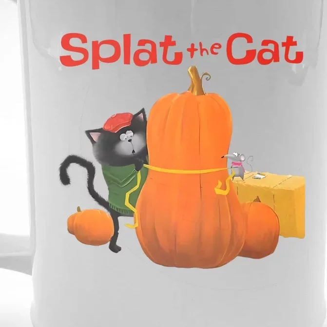 Splat The Cat Halloween Costume Front & Back Beer Stein