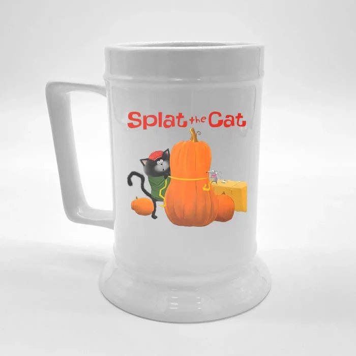 Splat The Cat Halloween Costume Front & Back Beer Stein