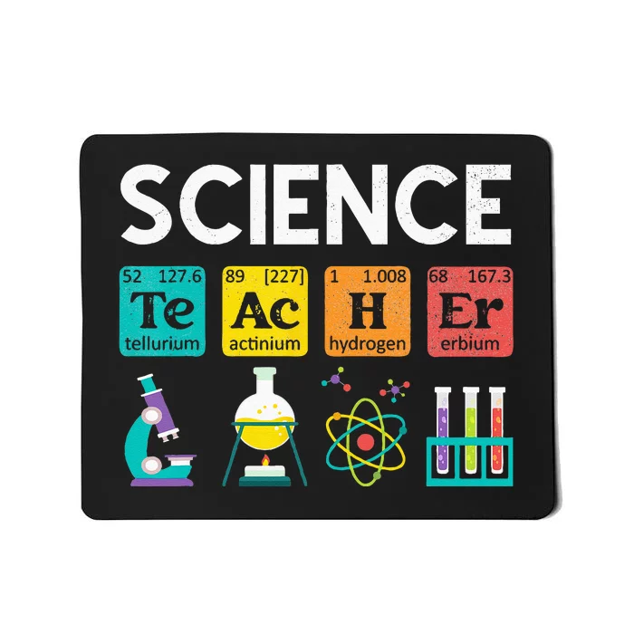 Science Teacher Chemistry Biology Physics Teacher Student Mousepad