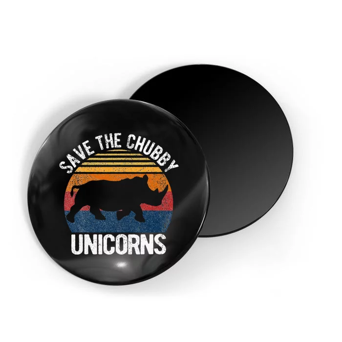 Save The Chubby Unicorns Magnet