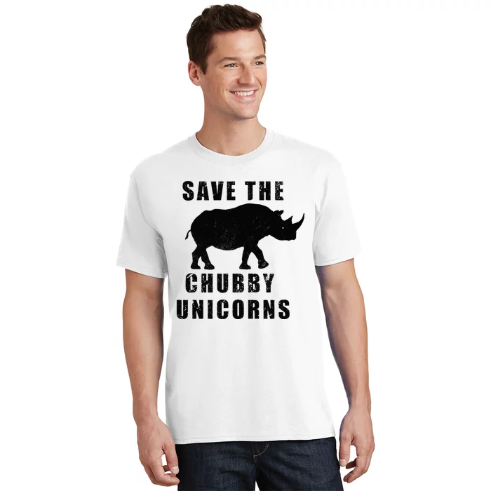 Save The Chubby Unicorns Funny T-Shirt