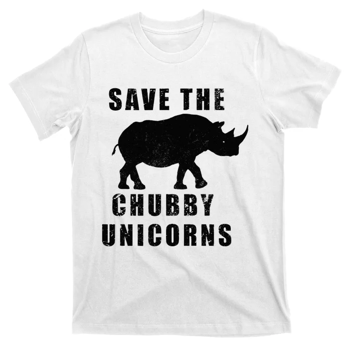 Save The Chubby Unicorns Funny T-Shirt