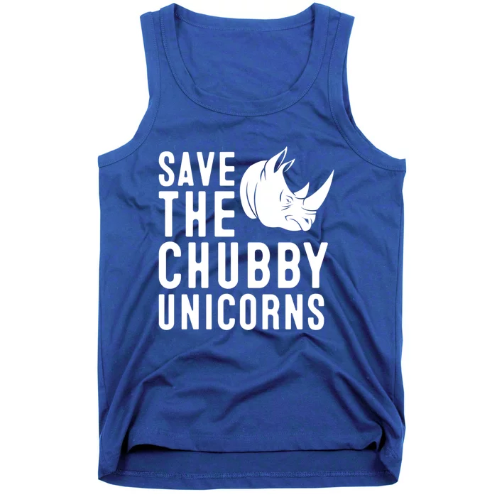 Save The Chubby Unicorns Gift Tank Top