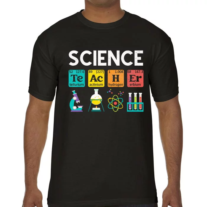 Science Teacher Chemistry Biology Physics Teacher Student Comfort Colors T-Shirt