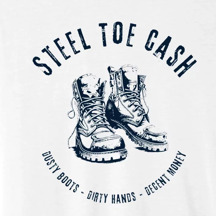 Steel Toe Cash Blue Collar American Workers ChromaSoft Performance T-Shirt