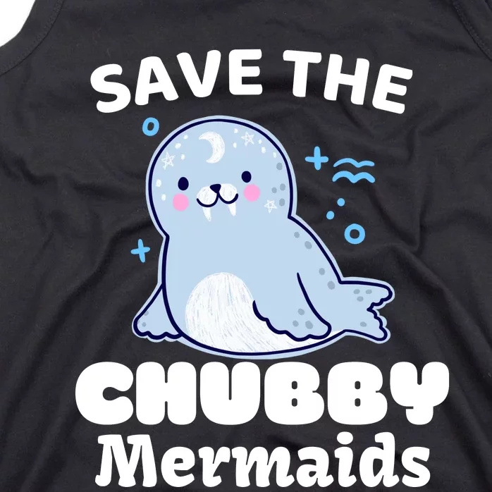 Save The Chubby Mermaids Tank Top