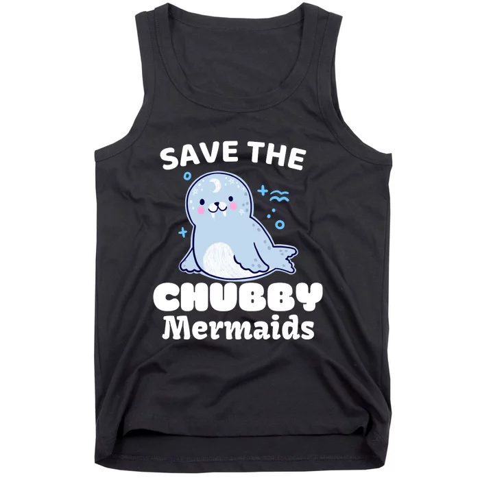 Save The Chubby Mermaids Tank Top