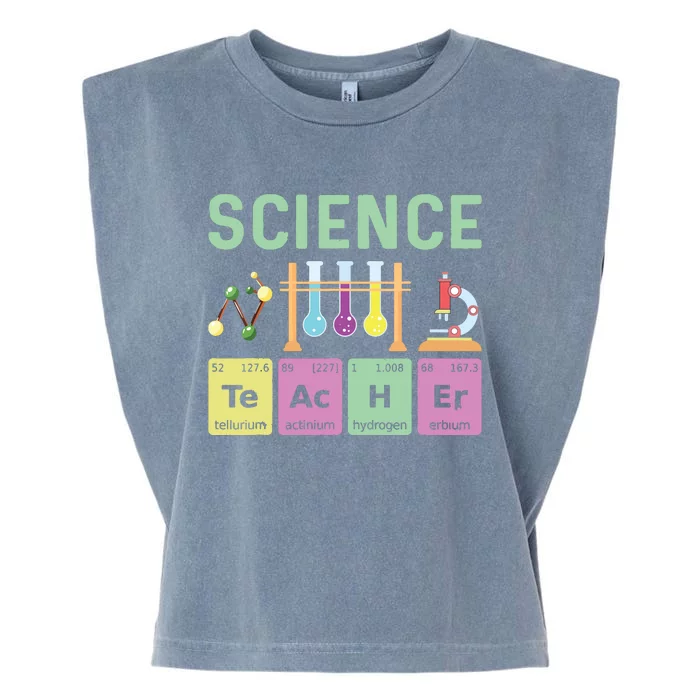 Science Teacher Chemist Physicist Vintage Garment-Dyed Women's Muscle Tee