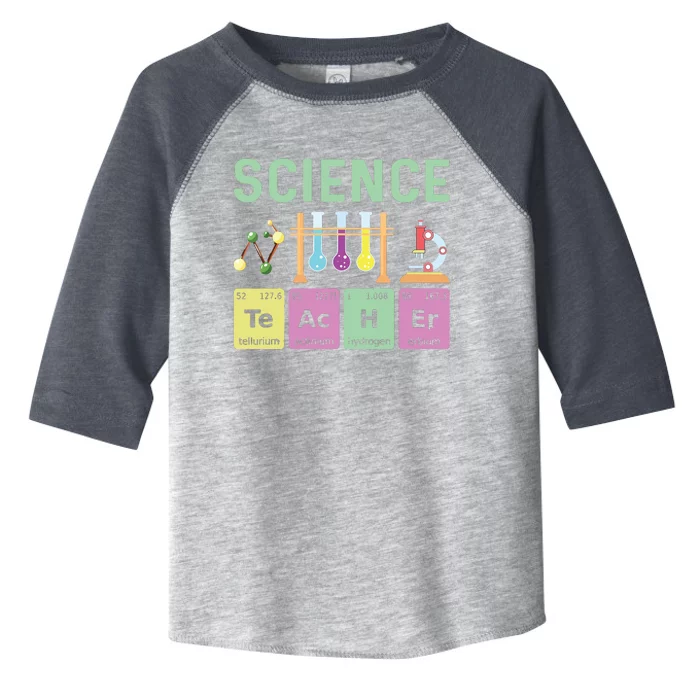 Science Teacher Chemist Physicist Vintage Toddler Fine Jersey T-Shirt