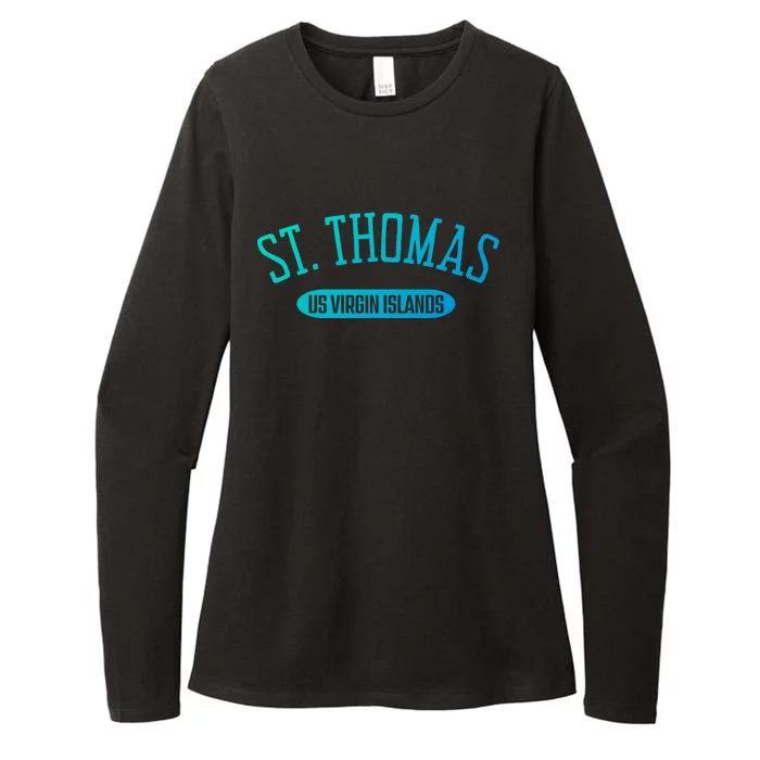 St Thomas Cool Gift Classic Style St Thomas Us Virgin Islands Gift Womens CVC Long Sleeve Shirt