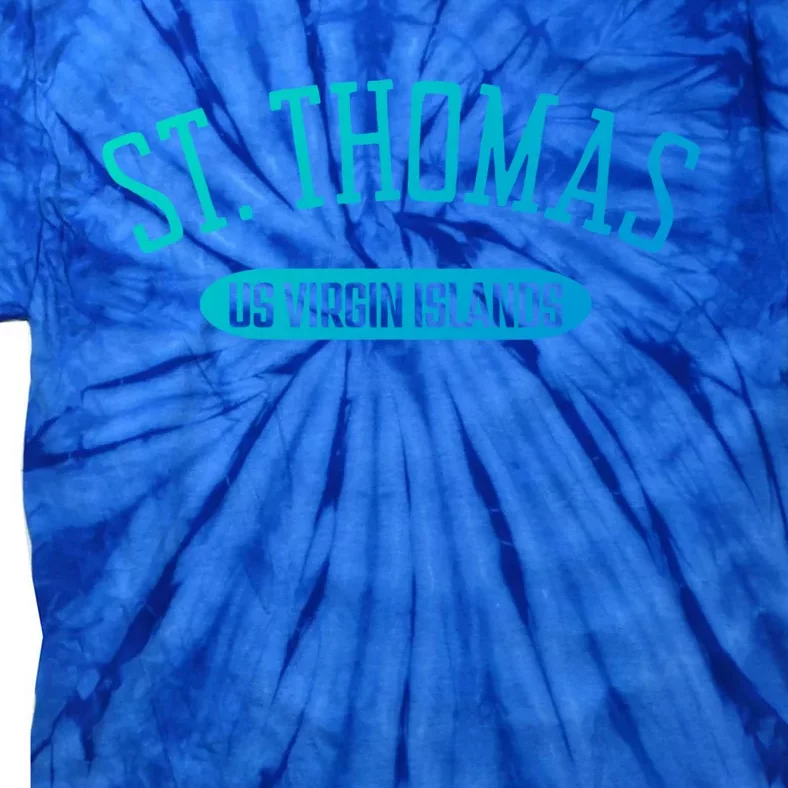 St Thomas Cool Gift Classic Style St Thomas Us Virgin Islands Gift Tie-Dye T-Shirt