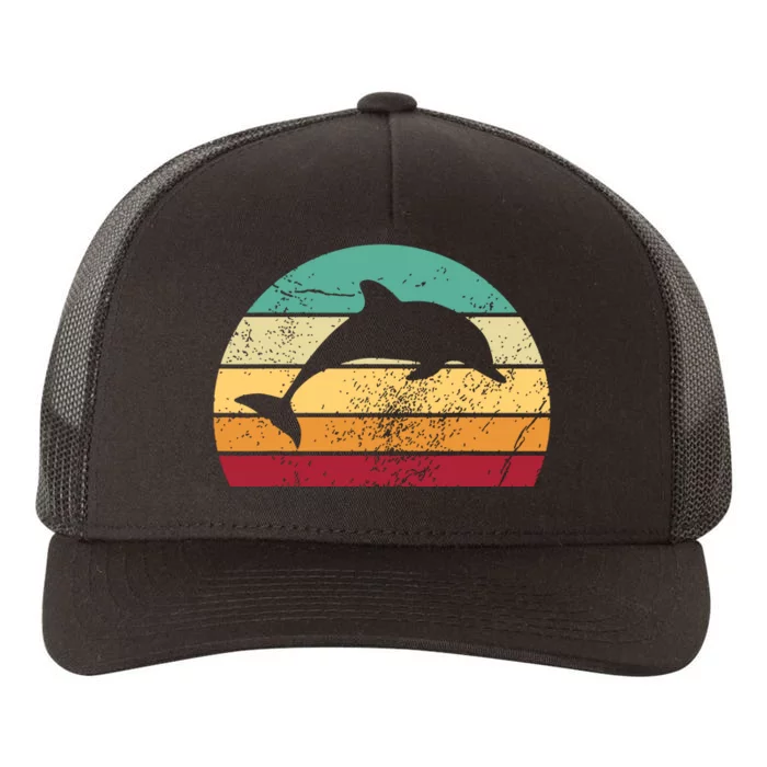 Save The Dolphin Endangered Species Gift Yupoong Adult 5-Panel Trucker Hat