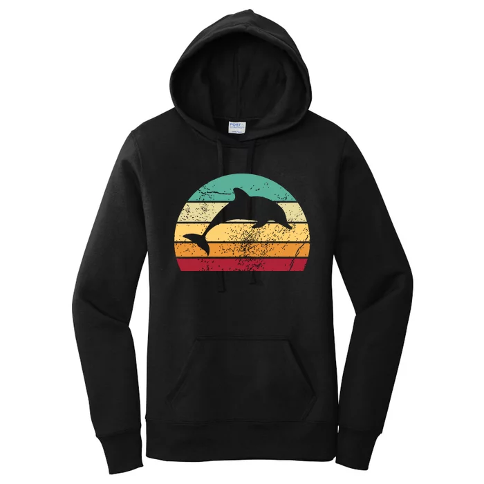 Save The Dolphin Endangered Species Gift Women's Pullover Hoodie