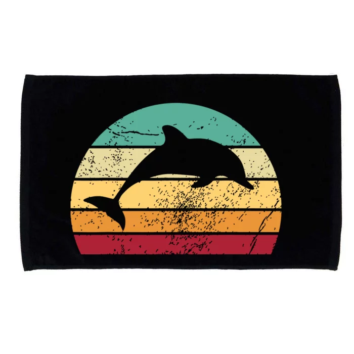 Save The Dolphin Endangered Species Gift Microfiber Hand Towel