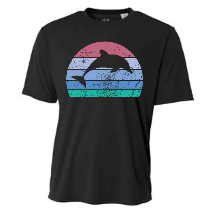 Save The Dolphin Endangered Species Gift Tee Cooling Performance Crew T-Shirt