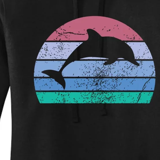 Save The Dolphin Endangered Species Gift Tee Women's Pullover Hoodie