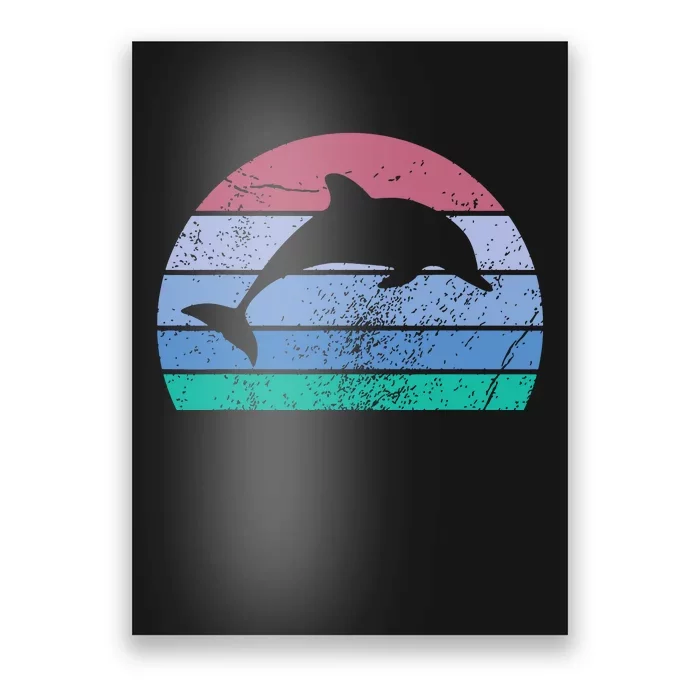 Save The Dolphin Endangered Species Gift Tee Poster