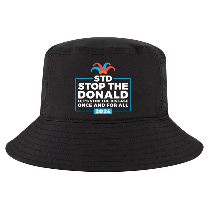 Stop The Donald Anti Trump Democrat Voter Cool Comfort Performance Bucket Hat