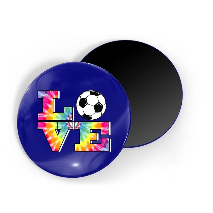 Soccer Tie Dye Love Multi Color Teen Girls Funny Gift Magnet