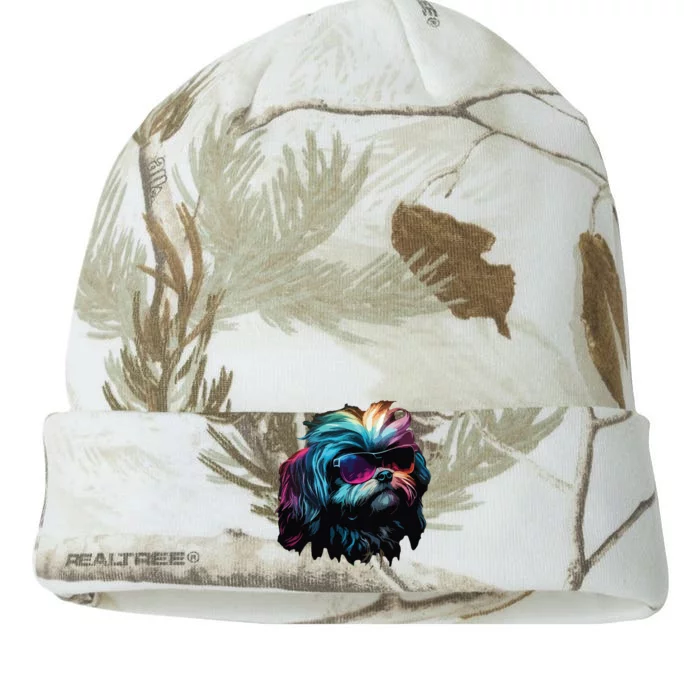 Shih Tzu Dogs Shih Tzus Kati - 12in Camo Beanie