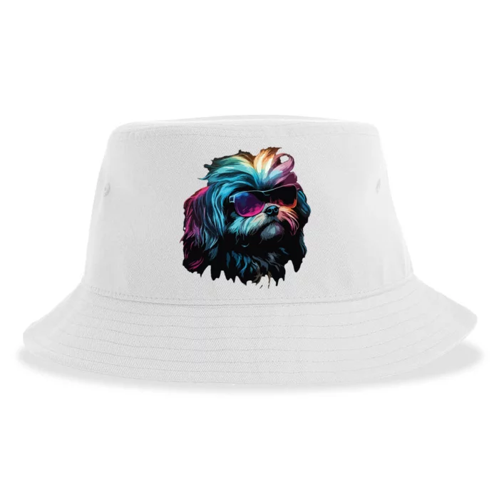 Shih Tzu Dogs Shih Tzus Sustainable Bucket Hat