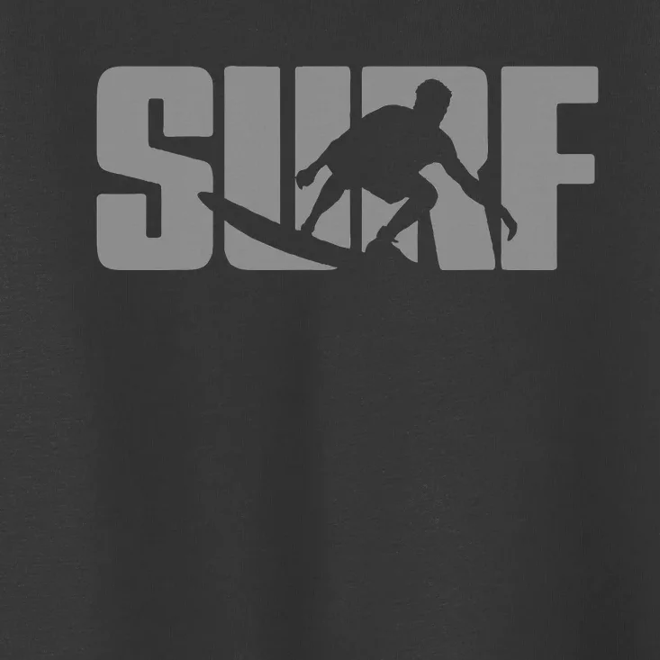 Surfing Themed Design For Surfer Surfing Toddler T-Shirt