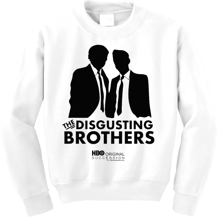 Succession The Disgusting Brothers Kids Sweatshirt