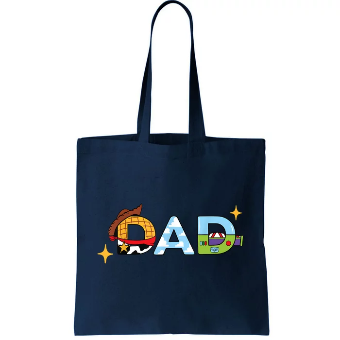 Story Toy Dad Its My Birthday Father Of The Birthday Tote Bag