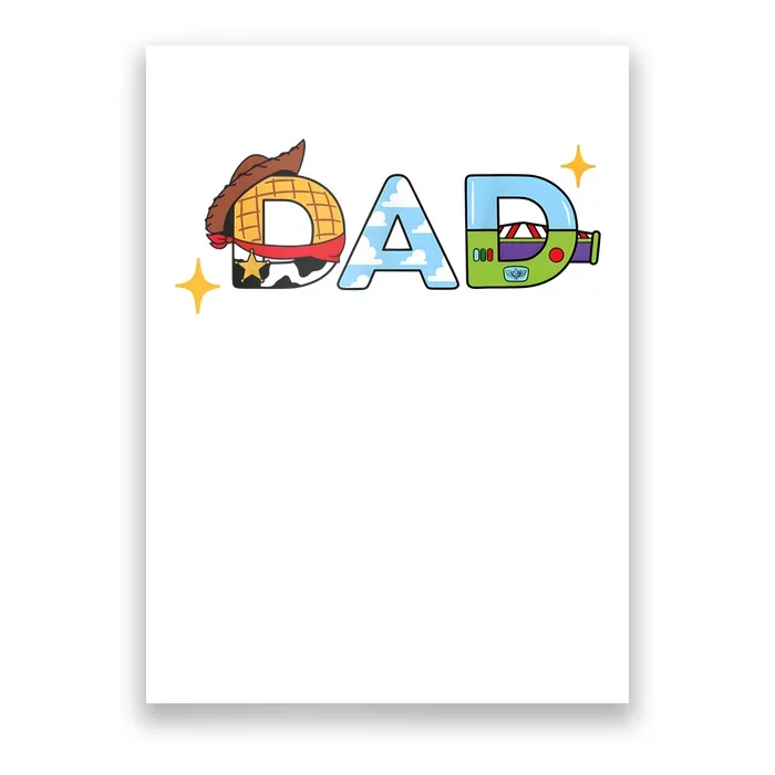 Story Toy Dad Its My Birthday Father Of The Birthday Poster