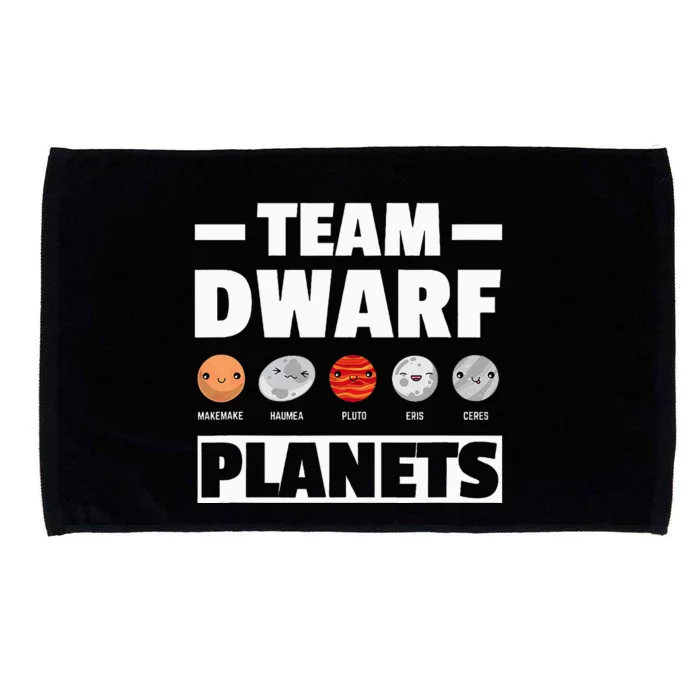 Space Team Dwarf Planets For Adults And Astronomy Microfiber Hand Towel