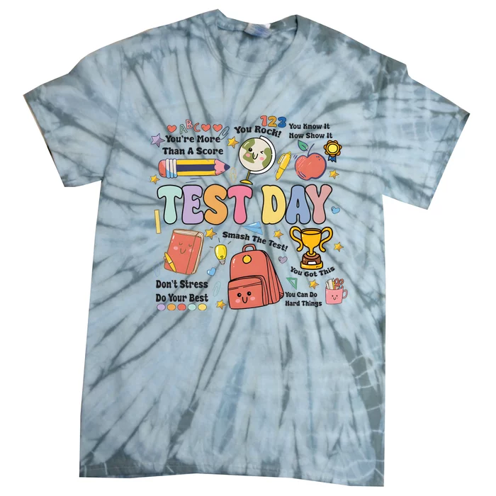 School Testing Day You Are More Than Test Score Tie-Dye T-Shirt