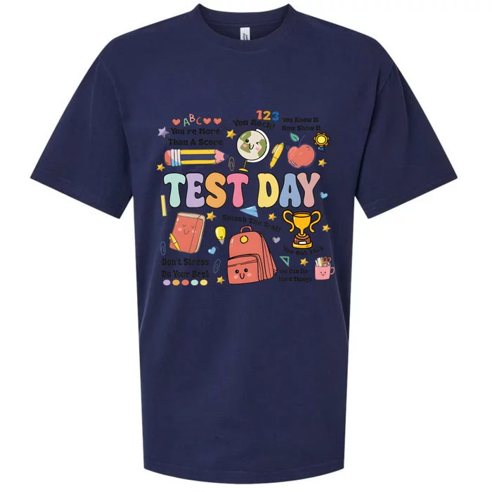 School Testing Day You Are More Than Test Score Sueded Cloud Jersey T-Shirt