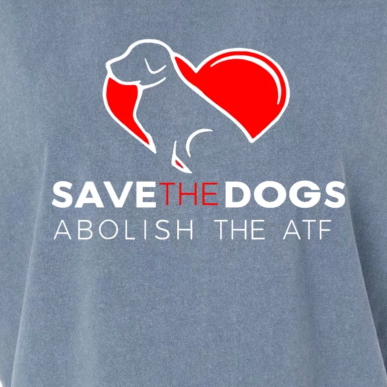 Save The Dogs Abolish The ATF Garment-Dyed Women's Muscle Tee