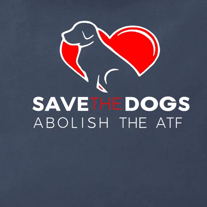 Save The Dogs Abolish The ATF Zip Tote Bag