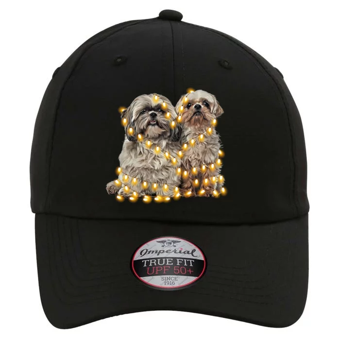 Shih Tzu Dog Lights Decoration Santa Hat Christmas Xmas Gift The Original Performance Cap