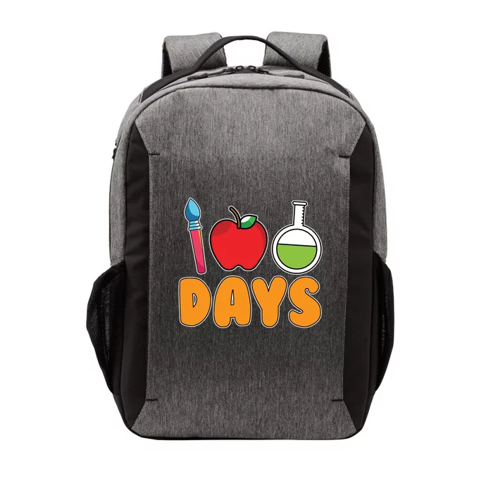 Science Teacher Drawing Kindergarten 100 Days Of School Gift Vector Backpack