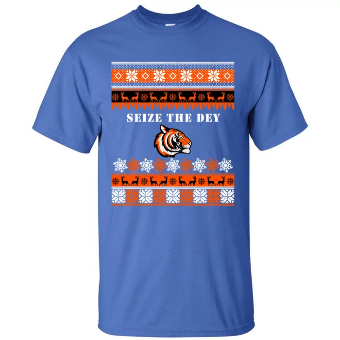 : Seize The Day Ugly - Bengal Tiger Head Christmas