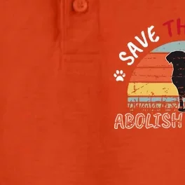 Save The Dogs Abolish The Atf Dry Zone Grid Performance Polo