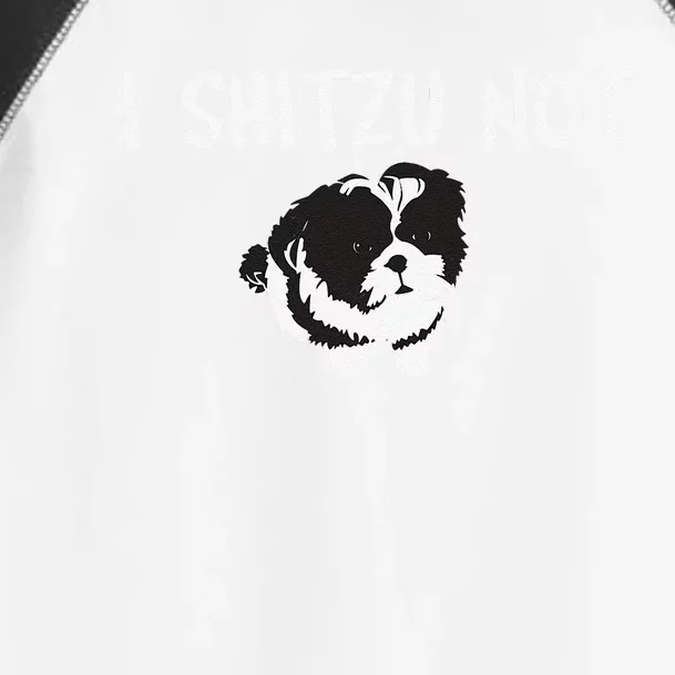 Shih Tzu Dog Owner Funny I Shitzu Not Toddler Fine Jersey T-Shirt