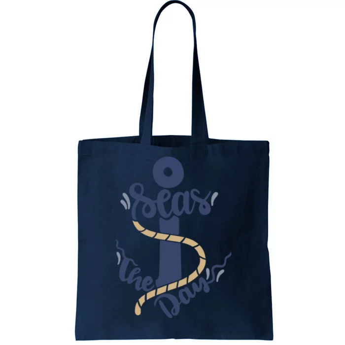 Seas The Day Tote Bag