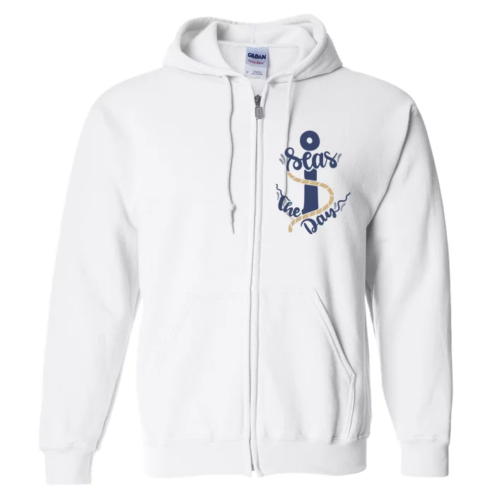 Seas The Day Full Zip Hoodie