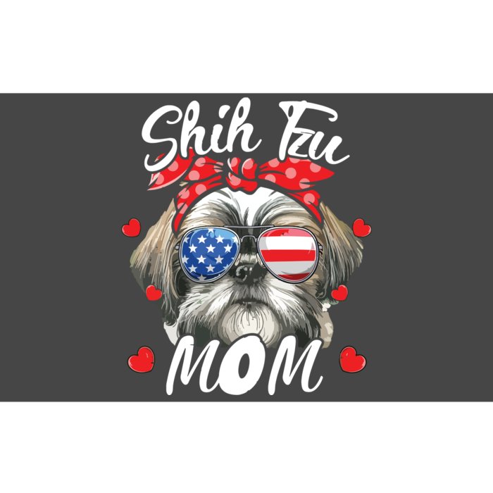 Shih Tzu Dog Mom Shih Tzu Mama Puppy Womens Mothers Day Bumper Sticker