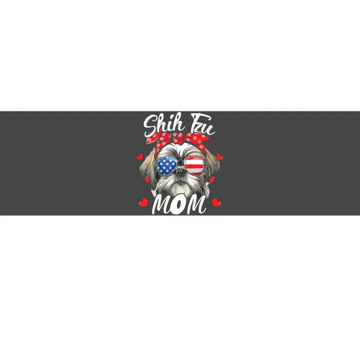 Shih Tzu Dog Mom Shih Tzu Mama Puppy Womens Mothers Day Bumper Sticker