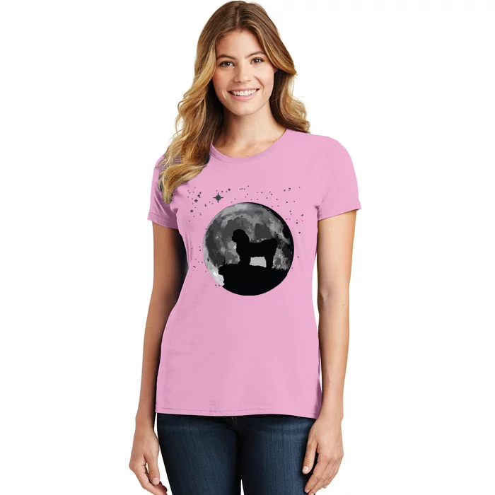 Shih Tzu Dog Moon Women's T-Shirt