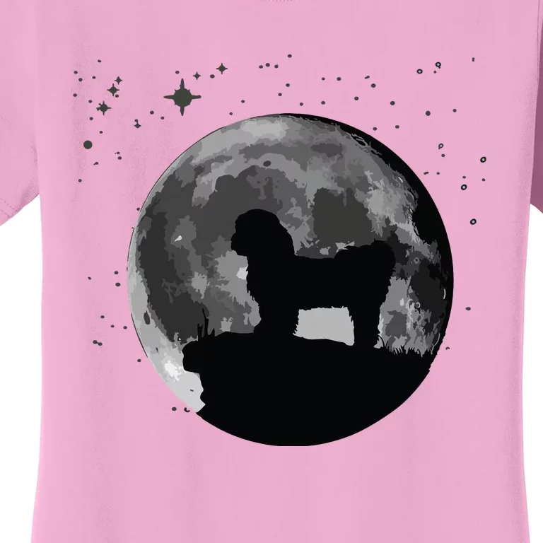 Shih Tzu Dog Moon Women's T-Shirt