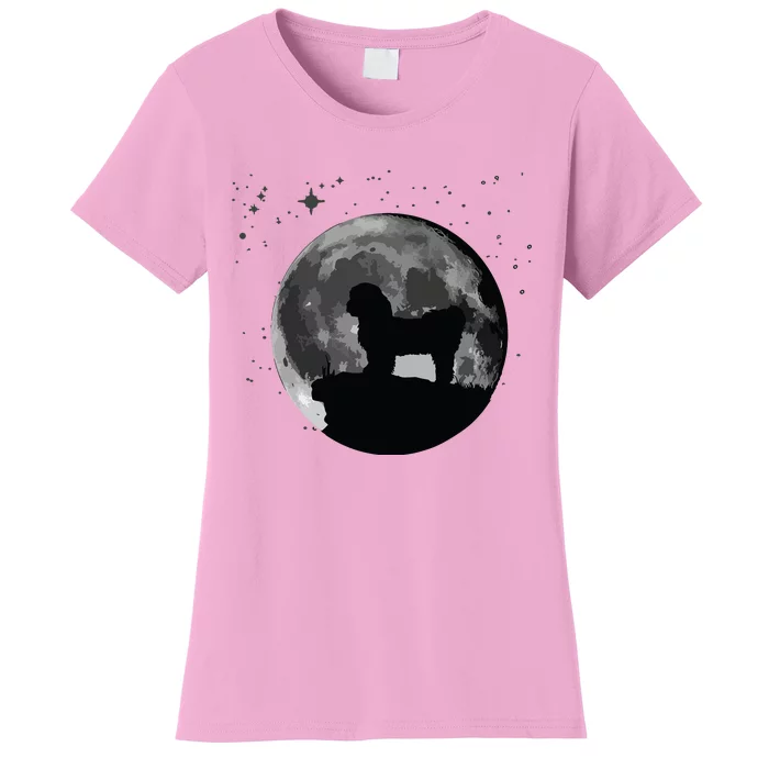 Shih Tzu Dog Moon Women's T-Shirt