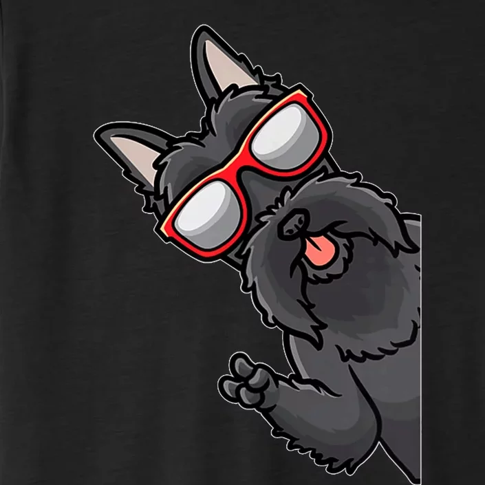 Scottish Terrier Dog Aberdeen Terrier ChromaSoft Performance T-Shirt