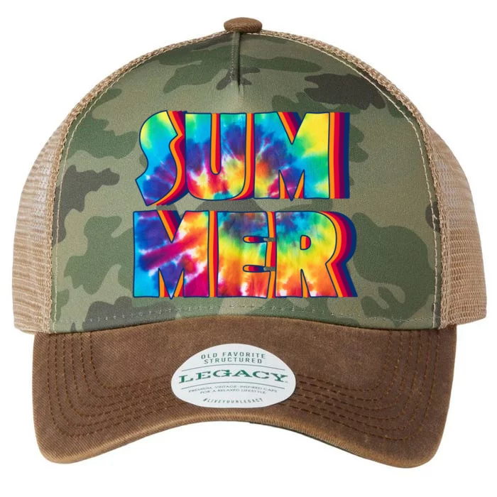 Summer Tie Dye Legacy Tie Dye Trucker Hat